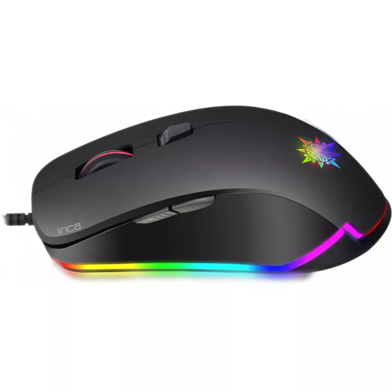INCA mänguhiir IMG-327 4800 DPI. RGB. 6 nuppu. USB. SW jaemüük