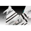 Plastikmudel REVELL F-16 Falcon 50. aastapäeva komplekt mõõtkavas 1:32
