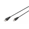 Assmann USB-ühenduskaabel. tüüp A - B M/M. 1,8 m. USB 2.0 ühilduv. UL. must (AK-300102-018-S)