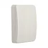 Harukarp DELOCK 86262 seinale paigaldatav ühenduskarp, 82×120×31 mm, valge