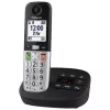 DECT-telefon Panasonic KX-TGU430 juhtmeta käed, kõlarivõime, helistaja tuvastus, 2.4-tolline ekraan, 1000-kirjega telefoniraamat, hall/must