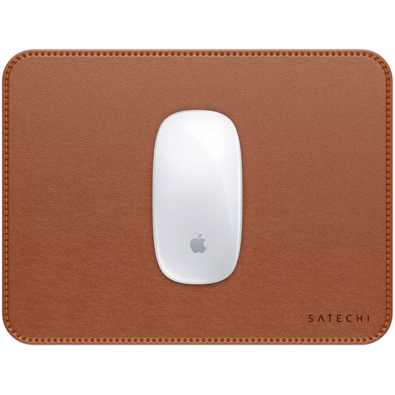 Satechi Premium hiir Pad - veganahist hiirematt (pruun)