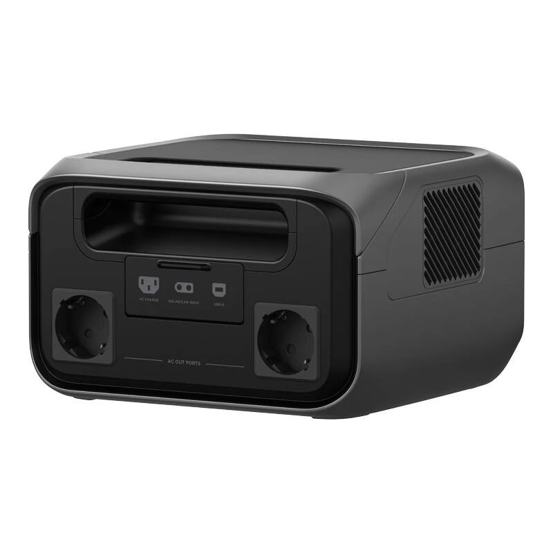 Kaasaskantav elektrijaam EcoFlow River 3 Plus — LiFePO4 286Wh, AC ja USB väljundid, laadimine päikesepaneelist/autost
