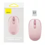Juhtmevaba hiir Baseus F01B Tri-mode 2.4G BT5.0 1600 DPI (roosa)