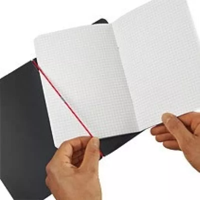 Märkmik Herlitz 11361599 A6 40 lehte must