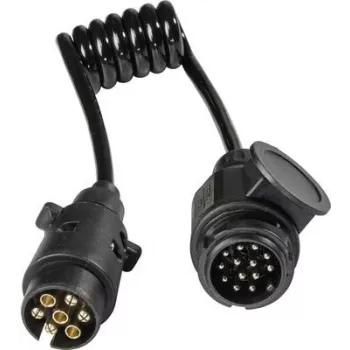 Adapter AS Schwabe 61475 13-kontaktiline 7-kontaktilisele haagise elektriadapter
