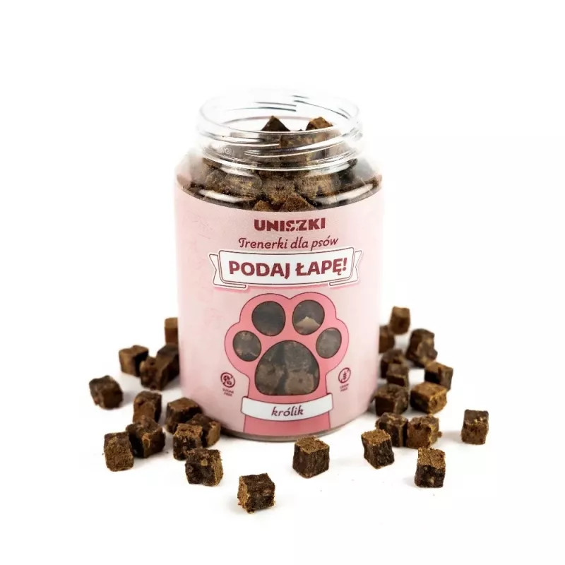 UNISZKI Give Paw küülikumaitselised koeramaiused, 210 g