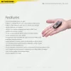 Nitecore TIP SE Must käsilamp LED