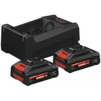 Bosch 2x EXBA18V-40+ GAL 12V/18V-80 1600A0373J tööriista aku ja laadija 18 V 4 (1600A0373J)