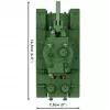 Ehituskomplekt Cobi KV-2 II maailmasõda 510 tk