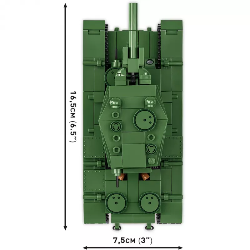 Ehituskomplekt Cobi KV-2 II maailmasõda 510 tk
