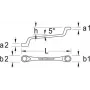 Socket wrench Gedore 6017720 weight 352 g package depth 100 mm height 52 mm