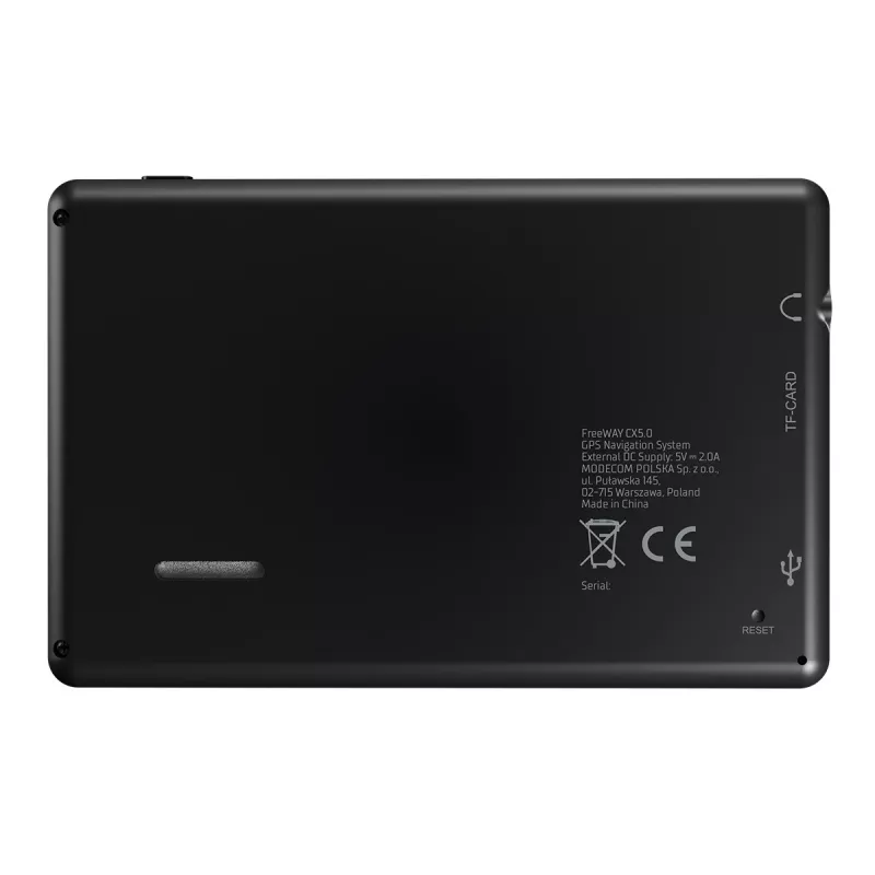 Modecom FreeWAY CX 5.0 autonavigatsioon iGO/MiGO Navigation Truck Europe, 1 aasta uuendus