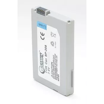 Aku extra digital BP-208 7,2V 2000mAh Canoni kaameratele