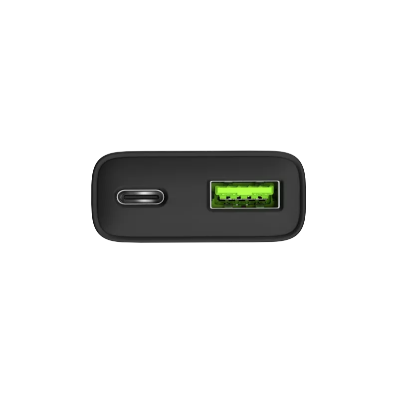Toiteadapter NATEC Ribera NUC-2377 — 1×USB-A, 1×USB-C, 3 A väljund