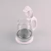 Elektriline veekeetja Maestro MR-055 valge — 1 L, 1100 W, klaaskorpus, taustvalgustus, veetaseme indikaator