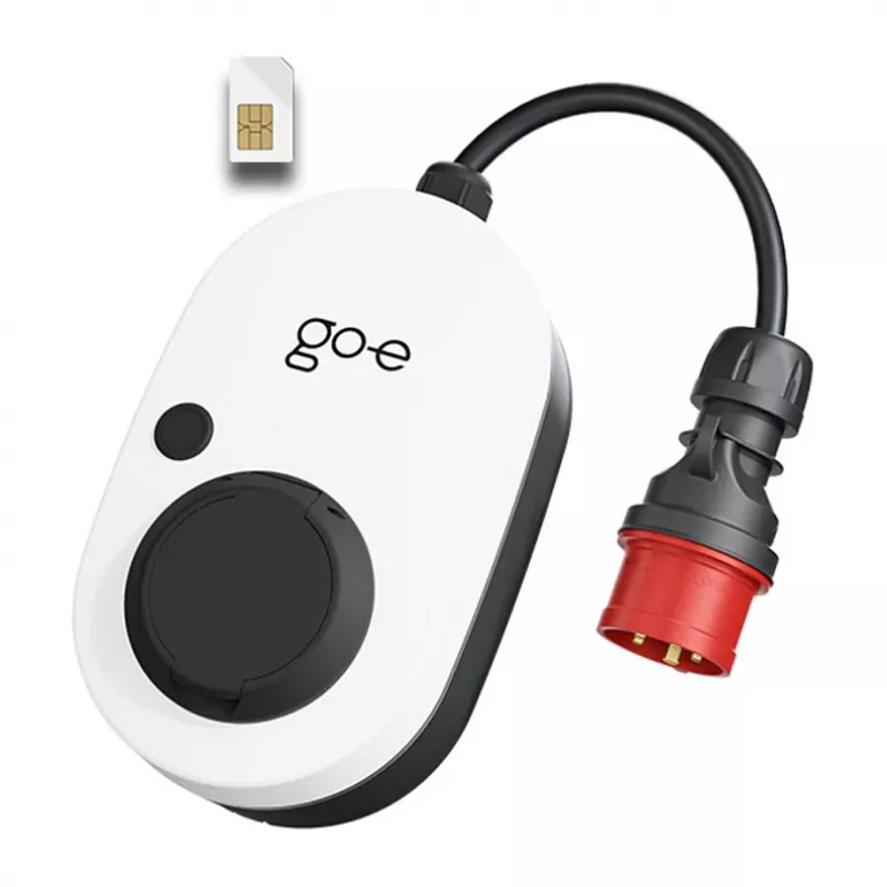 go-e Gemini flex 2.0 must-valge seinakaabel 11000W Type 2
