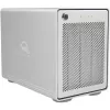 Mercury Elite Pro Quad, kettakorpus, hõbedane, USB 3.2 Gen 2, RAID-valmis