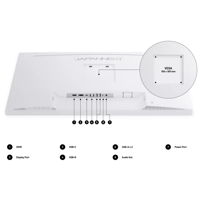 JapanNext 4K UHD monitor 68,6 cm (27 inch)