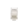 RJ45-pistik Extralink CAT5E UTP 8P8C läbipaistev isane/emane