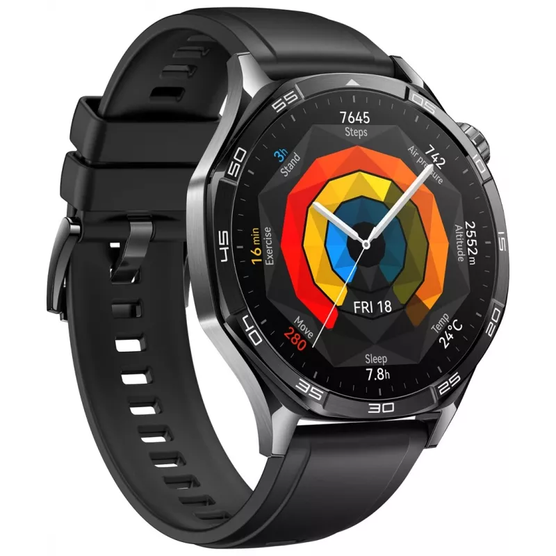Huawei WATCH GT 5 46mm Vili-B19F | Nutikell | GPS integreeritud | AMOLED-ekraan 1,43 tolli | Must