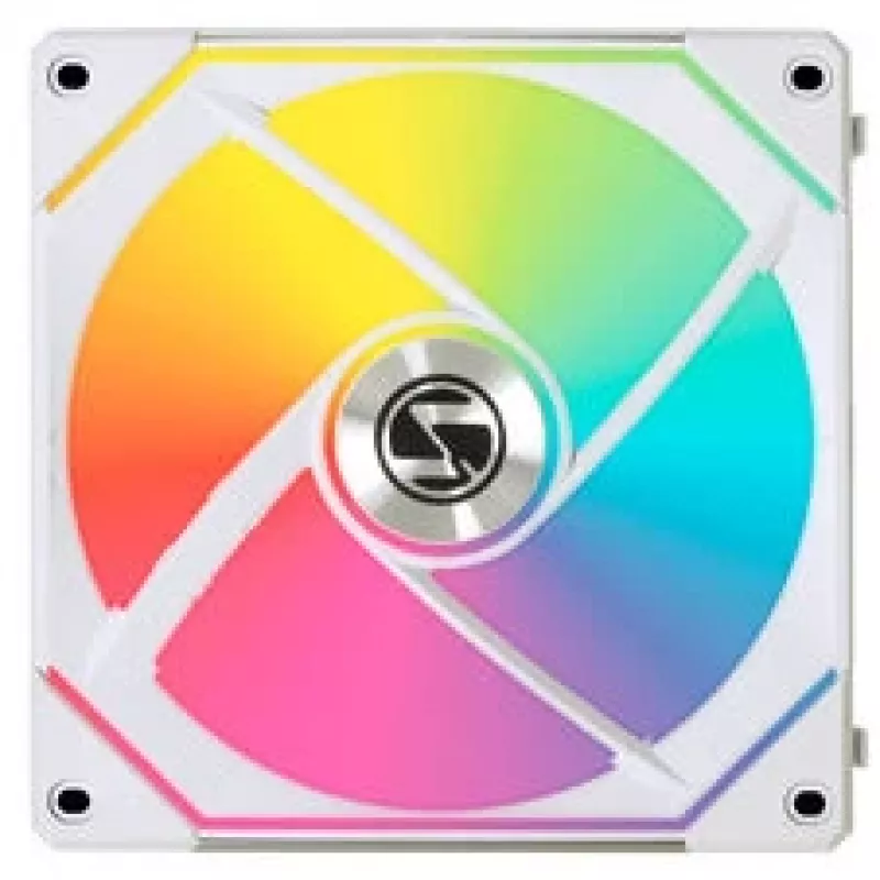 Lian Li UNI FAN SL-INF 140 ARGB Reverse Blade PWM korpuse ventilaatorid – valge, 3 tk komplekt