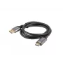 Displayport(M)-HDMI(M) kaabel 1M 4K must ja hõbedane