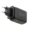 Seinalaadija Tellur TLL151451 65W, 3 porti (2x USB-C, 1x USB-A)