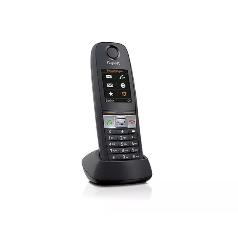 Gigaset E630HX DECT telefonitoru kõne tuvastusega, must