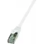 Võrgukaabel LogiLink 10 m RJ-45 Cat6 valge F/UTP