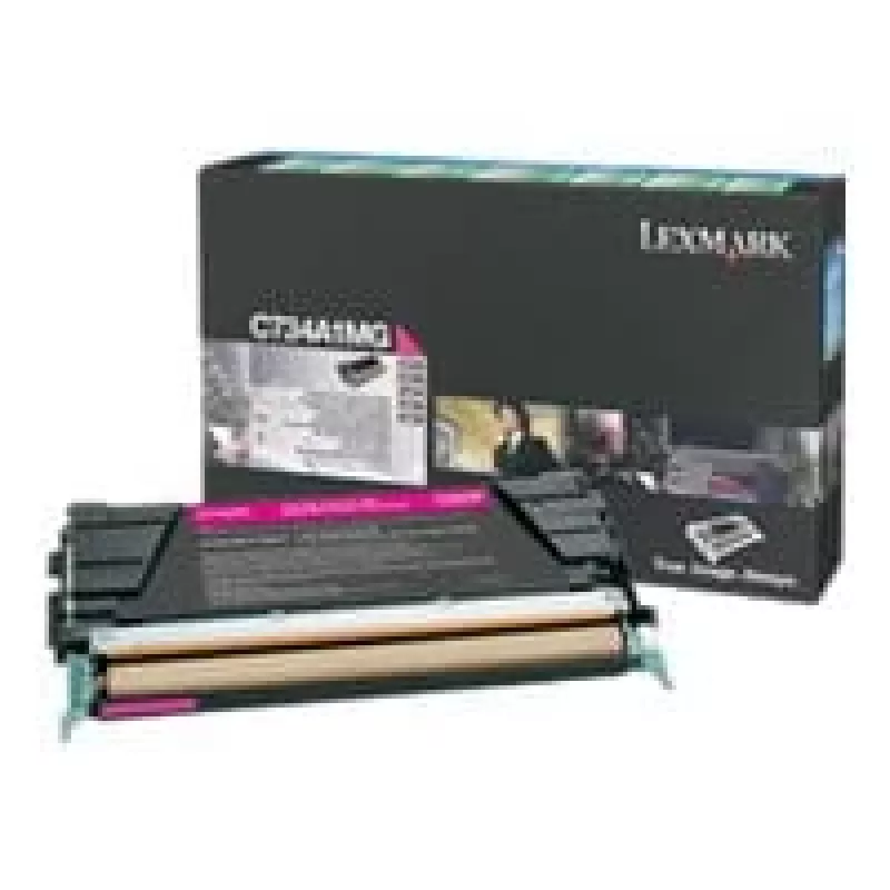 Lexmark - Tonerpatrone - Hohe Ergiebigkeit - 1 x Magenta - 10000 Seiten - LRP / LCCP (0C736H1MG)