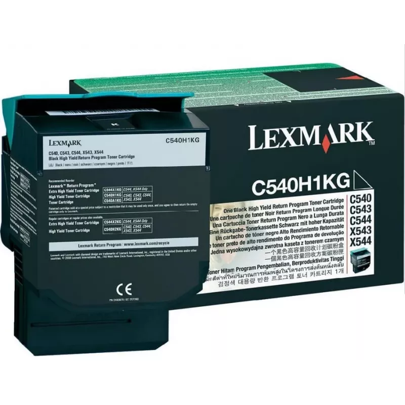 Toner Lexmark HY must LCCP C540 2500 lk