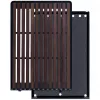 Mini-ITX/mATX arvutikorpus Lian Li A3-mATX Wood Edition — pähklipuust esipaneel, must korpus