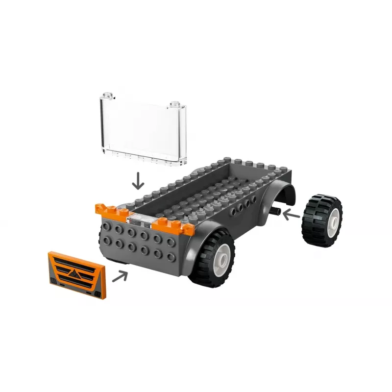 LEGO CITY 60491 Mootorratta veduk