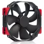 Arvutikorpuse ventilaator Noctua NF-A15 HS-PWM chromax.Must.swap 150 mm, PWM, 300–1500 RPM, 140.2 m³/h, 24.6 dB