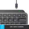 Logitech MX Keys Mini - Klaviatuur - taustvalgustusega - Bluetooth - QWERTZ - Šveitsi - Grafiit (920-010485)