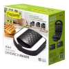 Röster-sandwichimasin Maestro MR-709 3in1 750 W — sandwichipress, grilli- ja vahvliplaadid, valge