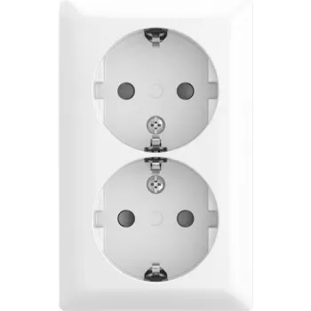 BUSCH JAEGER SCHUKO kahekordne pistikupesa AP Safety 202 EAPBJ-524 (2TKA00005531)