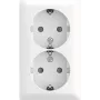 BUSCH JAEGER SCHUKO kahekordne pistikupesa AP Safety 202 EAPBJ-524 (2TKA00005531)