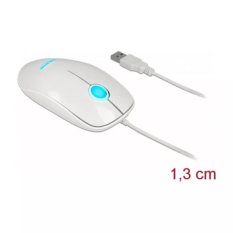 Hiir DeLOCK 12537 USB Type-A optiline 1200 DPI