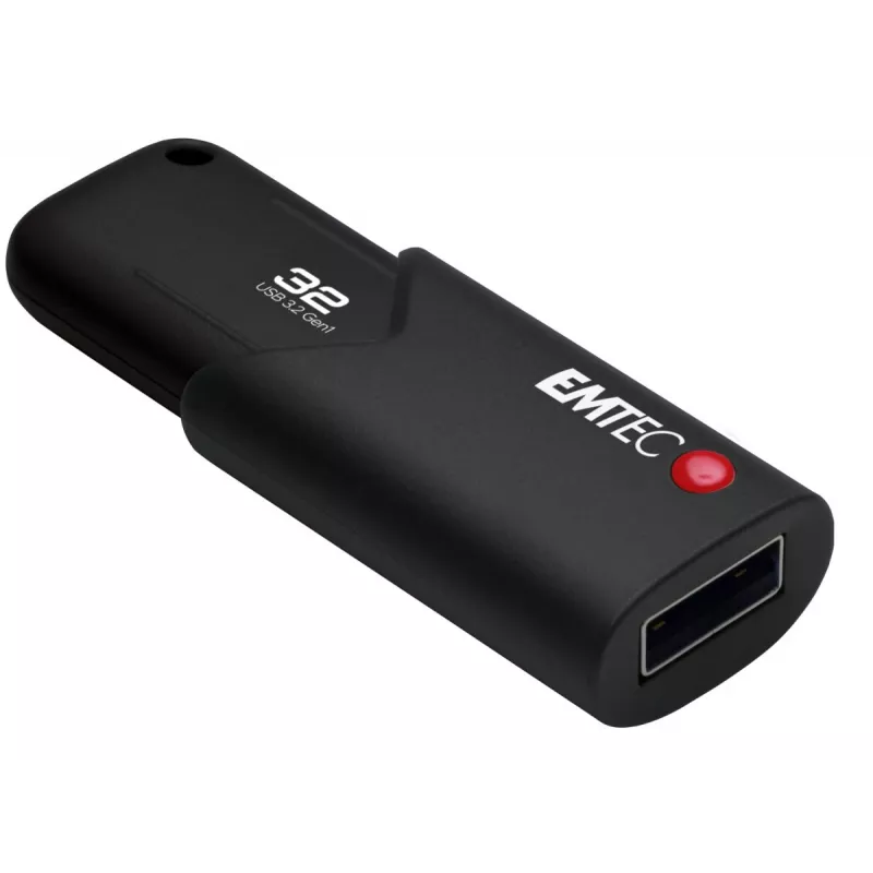 USB-mälupulk EMTEC B120 Click Secure 32 GB USB Type-A 3.2 Gen 2 (3.1 Gen 2) Must