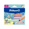 Pelikan Colorella pastell, 6 värvi, mitmevärviline, pastell, ümar ots, 1 mm, 3 mm, mitmevärviline