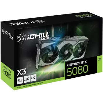INNO3D iChill GeForce RTX 5080 X3 V2 16GB GDDR7 graafikakaart