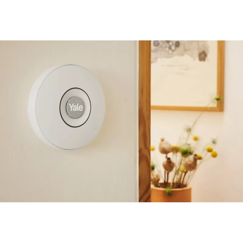 Yale Indoor Siren juhtmevaba sireen hall, valge