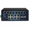 ALLNET ALL-SGI8120PM Industrial PoE+ Switch 20+4 Ports 10/100/1000 Mbps
