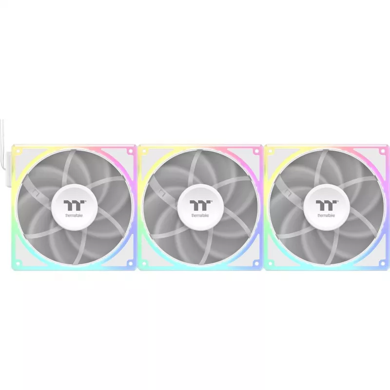 Jahutusventilaatorite komplekt THERMALTAKE TOUGHFAN EX 140 ARGB Sync Valge — 140 mm, 3 tk