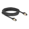 DeLOCK RJ45 Cat.6A võrgukaabel isane-isane S/FTP 5 m must