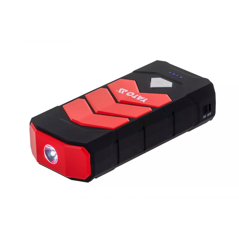 Auto käivitusabiseade YATO YT-83081 auto akupank 9000 mAh 9000 mAh Must, Oranž