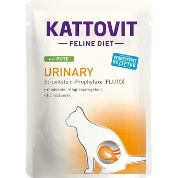 KATTOVIT Feline Diet Urinary Turkey - märg kassitoit - 85g