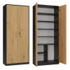 Topeshop OLIV 2D ANT/ART KPL kontoriraamaturiiul